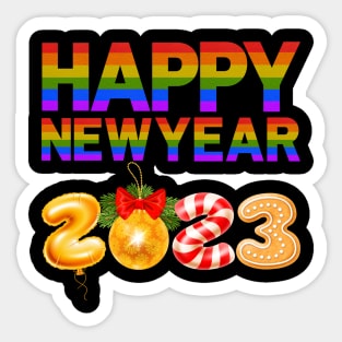 Happy New Year 2023 Sticker